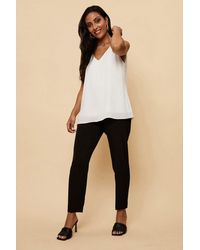 Wallis - Petite Pull On Trousers - Lyst