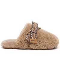 EverAu Australia - Ever Au Moorhen Sheepskin Bow Slippers - Lyst