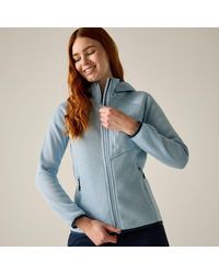 Regatta - Ladies Newhill Hooded Fleece Jacket (Skyway) - Lyst