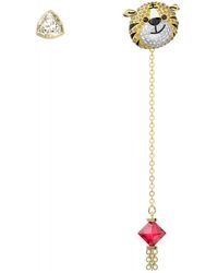 Swarovski - 5620293 Ladies Zodiac Tiger Earrings - Lyst