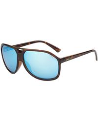 Bollé - Bollé Baron Shiny Tortoise Sunglasses - Lyst