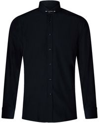 TruClothing - Club Collar Shirt 1920S Peaky Blinders With Bar Poplin Pin Smart Cotton - Lyst