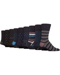 Gentle Grip - 9 Pack Bamboo Socks - Lyst