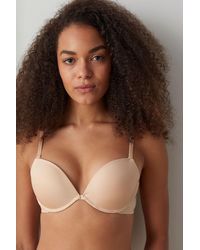 Penti - Gevoerde Push-Up Bh Met Verwijderbare Bandjes - Lyst