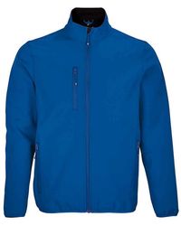 Sol's - Falcon Recycled Soft Shell Jacket (Royal) - Lyst