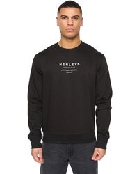 Henleys - Henstack Crew Neck Sweatshirt - Lyst