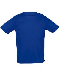 Sol's - Sporty Short Sleeve Performance T-Shirt (Royal) - Lyst