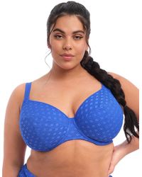Elomi - Bazaruto Underwired Plunge Bikini Top - Lyst