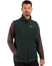Trespass - Bernary Fleece Gilet (Dark) - Lyst