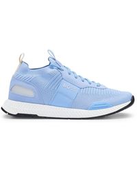 BOSS - Titanium Hardlooptrainers Voor In Lichtblauw - Lyst