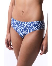 Penti - Leaf Print Island Bikini Bottoms - Lyst