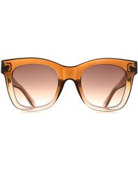Quay - Square Coffee Doe Fade Gradient After Hours - Lyst
