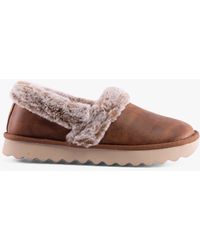 Skechers - 169027/Csnt Cozy Up Slippers Chestnut - Lyst