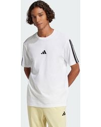 adidas - Essentials 3-Stripes Single Jersey Tee - Lyst