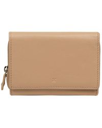 NiNa Amora - 'Evelina' Latte Leather Purse - Lyst