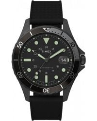Timex - Navi Xl Automatic Watch Tw2U99900 Rubber - Lyst