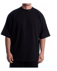Palm Angels - Oversized Short Sleeve T-Shirt Pmaa002F22Jer0031010 - Lyst