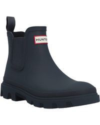 HUNTER - Downpour Chelsea Rubber Wellington Boots - Lyst