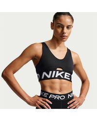 Nike - Indy Scoop Neck Sports Bra - Lyst