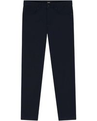 BOSS - P-Delaware5 Broek (Donkerblauw) - Lyst