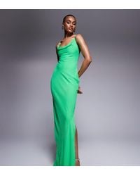 ASOS - Design Bias Strappy Cross Back Maxi Dress - Lyst
