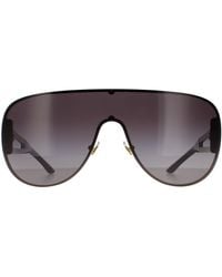 Versace - Zonnebril Ve2166 12528G Pale Grijs Verloop - Lyst