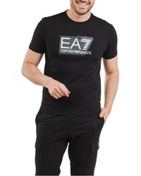 EA7 - Armani 3Dpt81 T Shirt - Lyst