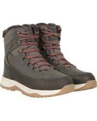 Mountain Warehouse - 'Tundra' Snow Boots Sherpa Fleece Lined Waterproof Winter Shoes - Lyst