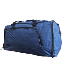 Infinity Leather - Extra Large Duffel Weekend Holdall Carry-On Cabin Bag Gym Sports Travel Bag - Lyst