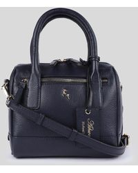 Ashwood Leather - 'Moda Siciliana' Real Tote Crossbody Bag - Lyst
