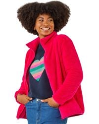 Roman - Soft Sherpa Fleece Jacket - Lyst