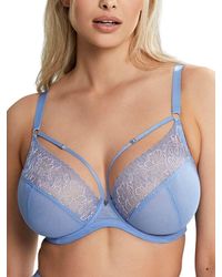 Panache - Valentina Luxe Plunge Bra Denim - Lyst