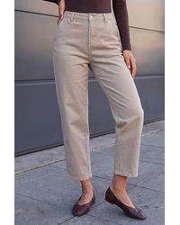 Roman - Petite Cropped Ankle Jean - Lyst