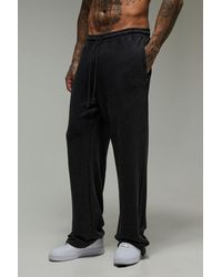 BoohooMAN - Tall Training Dept Straight Leg Washed Jogger - Lyst