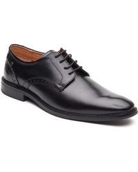 Base London - Eton Lace Up Leather Lace-Up Shoes - Lyst