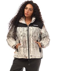 Timberland - Graphic Pack Puffer Jacket - Lyst