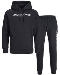 Jack & Jones - Jwhbank Sweat Hood Set Pullover Tracksuit Loungewear - Lyst