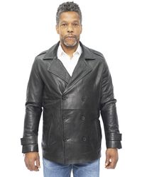 Infinity Leather - Peacoat-Amara - Lyst