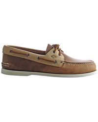 Sperry Top-Sider - A/0 2-Eye Bruine Schoenen - Lyst