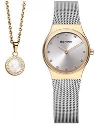 Bering Time - 12924-001G Ladies Classic Watch And Necklace Gift Set - Lyst