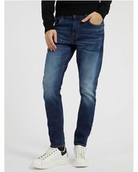 Guess - Chris Super Skinny Fit Denim Jeans Cotton - Lyst