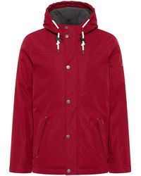 Icebound - Gewatteerd Winterjack Klima Iglo Donkerrood - Lyst