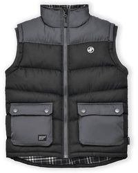 Seventyseven - Seventyseven Dark & Trapper Gilet Cotton - Lyst