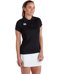 Canterbury - Ladies Club Quick Dry Logo Polo Shirt - Lyst