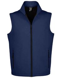 Sol's - Race Softshell Body Warmer (French) - Lyst