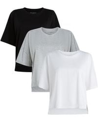 French Connection - 3-Pack Crew Neck Boxy Fit T-Shirt - Lyst