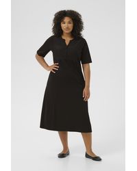 Kaffe - Jersey Jurk Regular Fit - Lyst