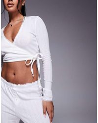 Oh Polly - Relaxed Lounge Trouser Co-Ord - Lyst