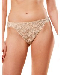 Triumph - High Leg Lace Tai Brief - Lyst