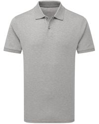 Asquith & Fox - Premium Mercerised Cotton Polo Shirt (Heather) - Lyst